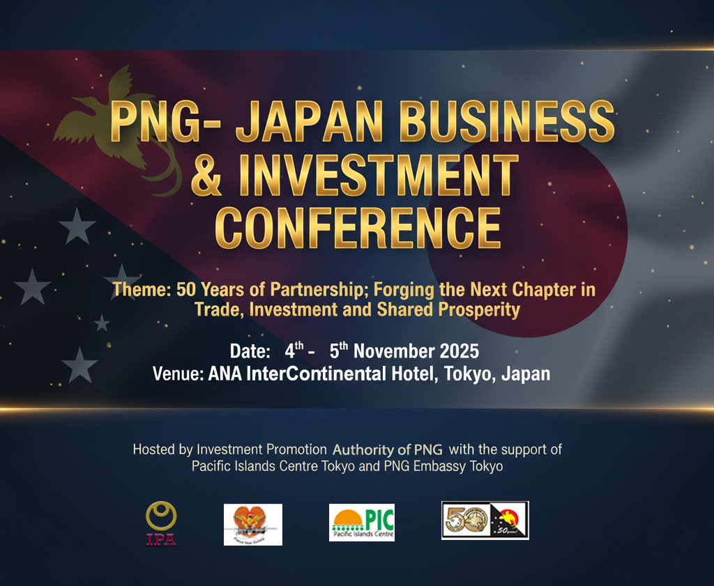 〔Report〕PNG–Japan Business and Investment Conference Successfully Held in Tokyo